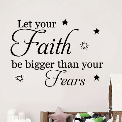 Inspirational Quotes Star Wall Decal | Home Decor removable peel and stick wall decal by HomeDecorDecals.