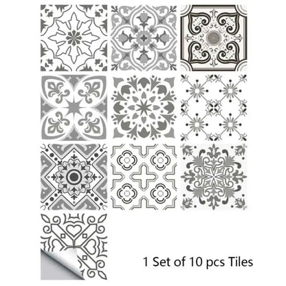 Frosted Matte Film Tile Wall Decal | Home Decor displayed in room decor by HomeDecorDecals.
