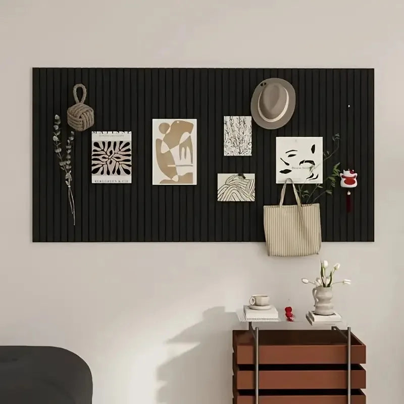 Alternative angle of Large Bohemian Felt Wall Tiles | Home Decor by HomeDecorDecals.