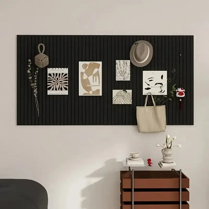 Alternative angle of Large Bohemian Felt Wall Tiles | Home Decor by HomeDecorDecals.