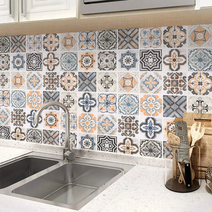 Modern European Style Wallpaper | Home Decor decorative wall feature by HomeDecorDecals.