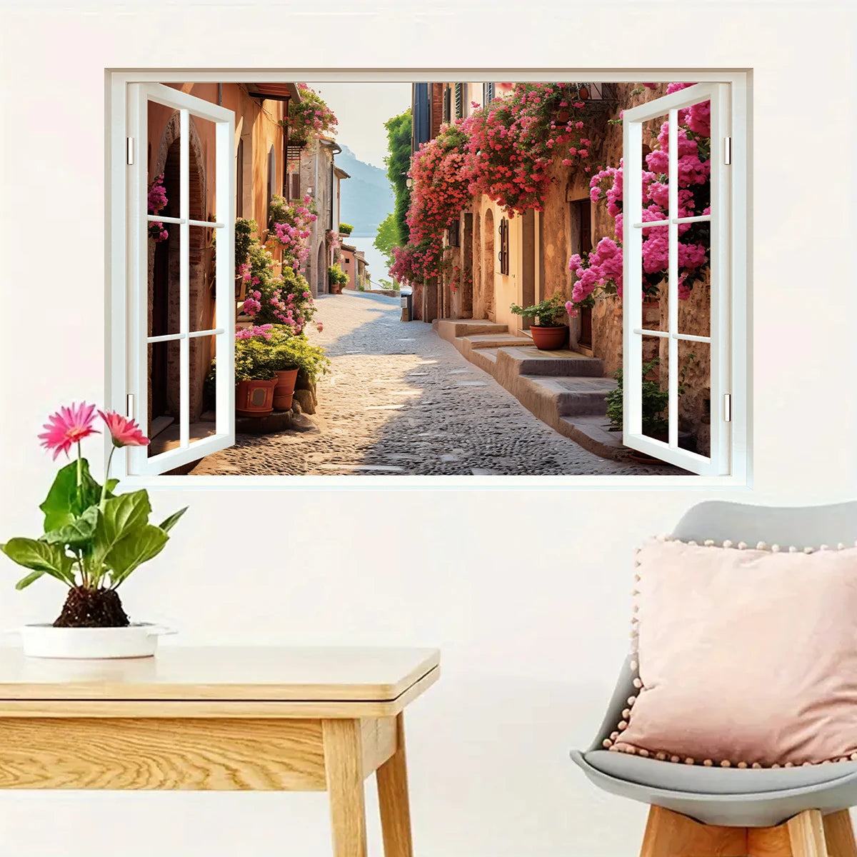 Imitation Window View Wall Decal | Home Decor by HomeDecorDecals.