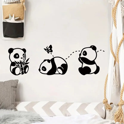 Children's Room Wall Stickers Cartoon Animals on Train Airplane Hot Air Balloon Wall Decals Baby Nursary Kindergarten Decoration-HomeDecorDecals_com