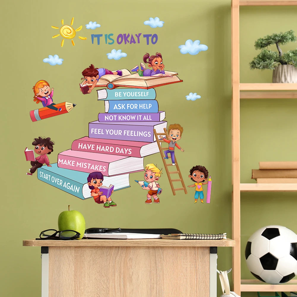 Learn To Give Me Free Wall Stickers And Interesting Home Decorations For Living Room And Bedroom Decoration-HomeDecorDecals_com