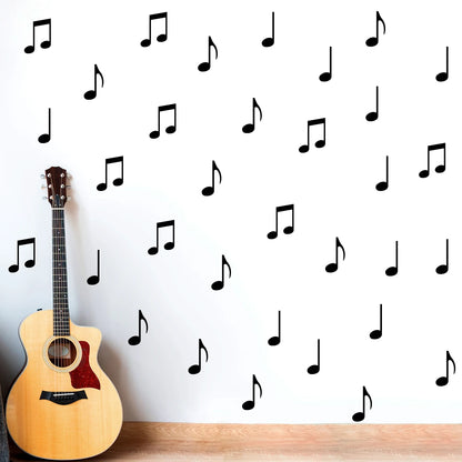 Music Note Patterns Wall Decal | Home Decor by HomeDecorDecals.