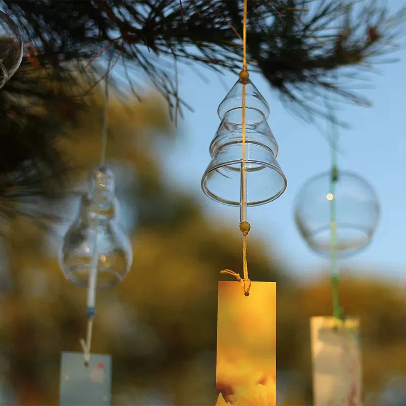 Stained Glass Wind Chimes Small Golden Fish Wind Chimes Can DIY Hand-painted Outdoor Hanging Ornaments Birthday Gift Crafts-HomeDecorDecals_com