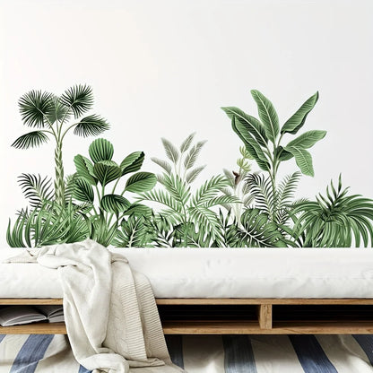 Large Tropical Tree Wall Sticker PVC Wall Decal-HomeDecorDecals_com