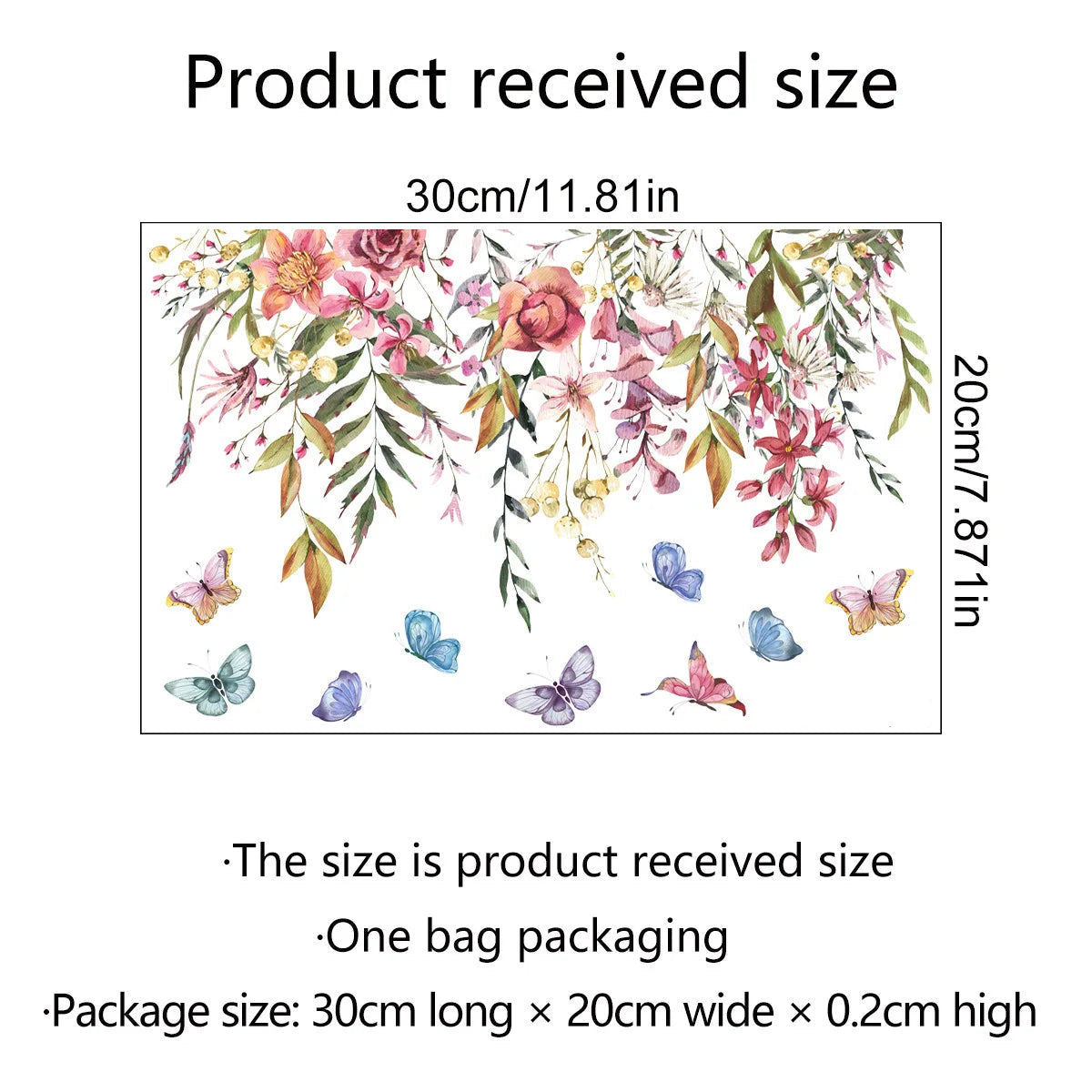 Plant Leaves Wall Sticker Toilet Sticker WC Self Adhesive Mural Beautify Flower Home Decoration Decals Refrigerator sticker-HomeDecorDecals_com