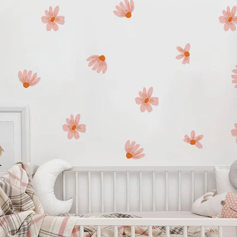 Pink Sakura Flowers Wall Decal | Home Decor design details by HomeDecorDecals.