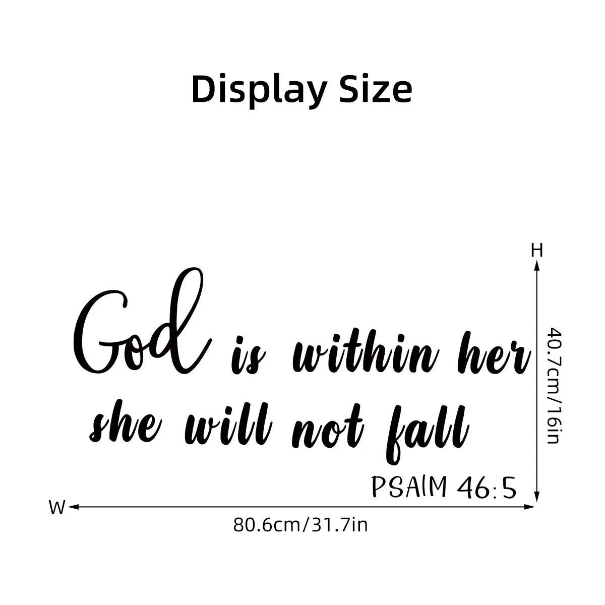 Creative Encouraging Text Wall Decal | Home Decor displayed in room decor by HomeDecorDecals.