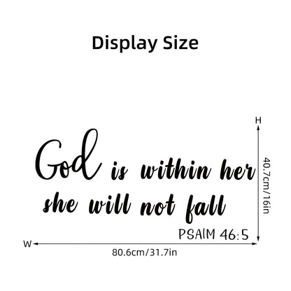 Creative Encouraging Text Wall Decal | Home Decor displayed in room decor by HomeDecorDecals.