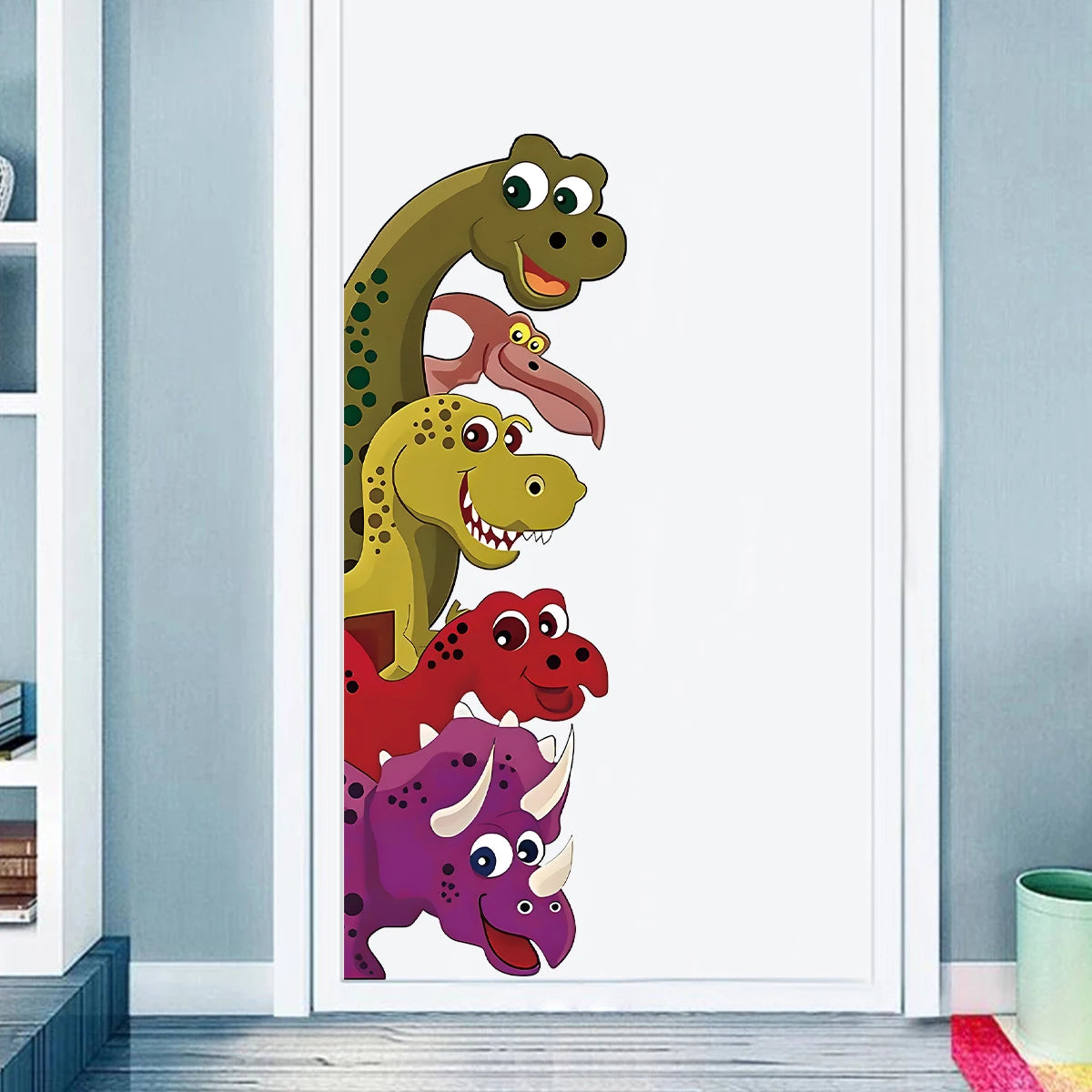 1pc Dino Self-adhesive PVC Wall Decal for Kids-HomeDecorDecals_com