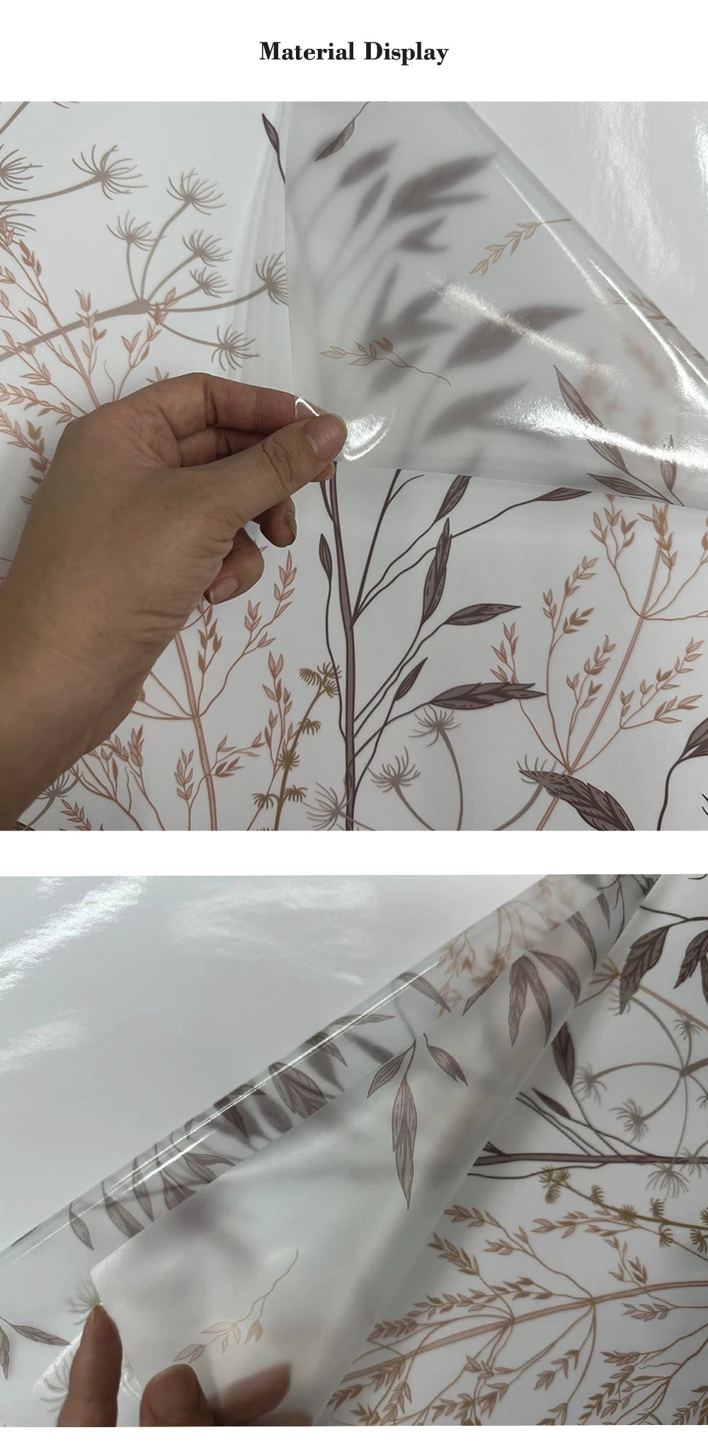 Additional view of Wildflowers Wall Decal | Home Decor by HomeDecorDecals.