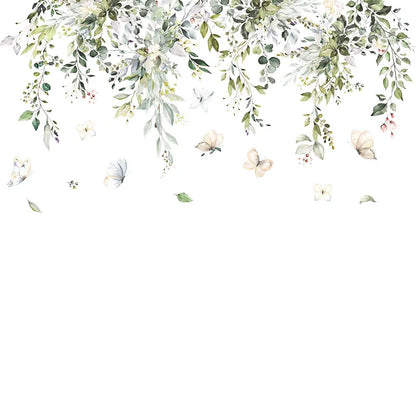 Additional view of Branch and Butterflies Removable Wall Decal | Home Decor by HomeDecorDecals.