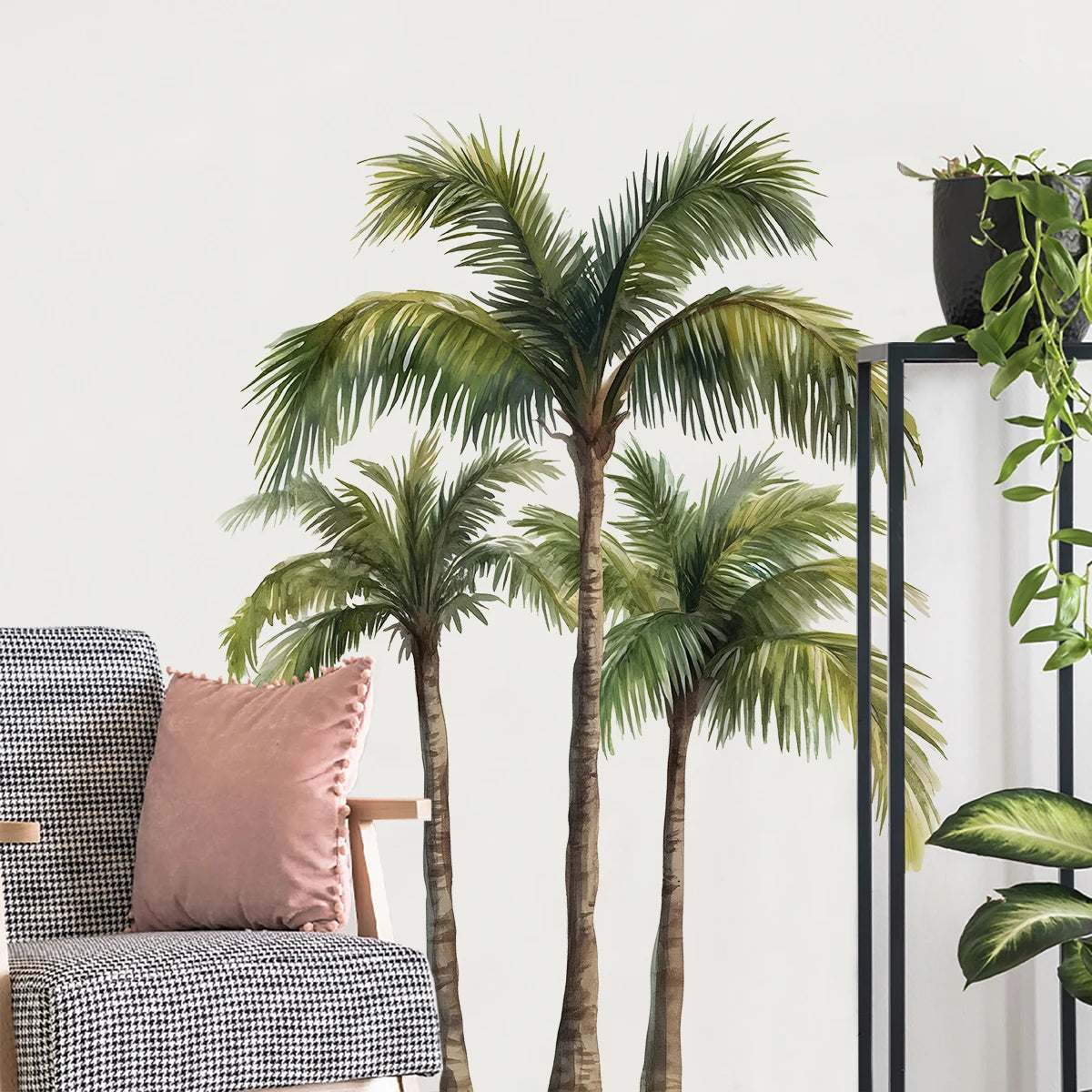 Coconut Tree Wall Sticker for Bedroom Decor-HomeDecorDecals_com