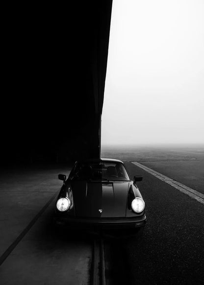 Black and White Luxury Car Art Poster Poster Canvas Painting Print Home Living Room Bedroom Entrance Bar Cafe Art Decoration-HomeDecorDecals_com