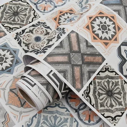 Additional view of Modern European Style Wallpaper | Home Decor by HomeDecorDecals.