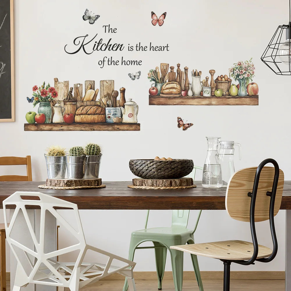 Self-adhesive Wall Stickers for Kitchenware, Bedroom, Living Room, Entrance Hall, Wardrobe, Dormitory and Home Decoration-HomeDecorDecals_com