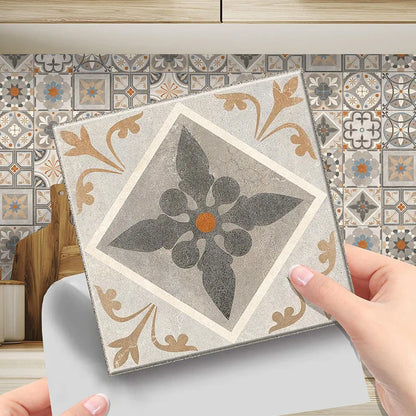 Elegant Plaid Tile Wall Decal | Home Decor design details by HomeDecorDecals.