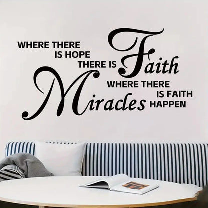 Positive Text Wall Decal | Home Decor removable peel and stick wall decal by HomeDecorDecals.