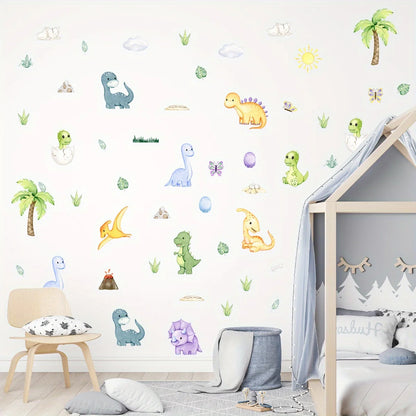 Cute Dinosaur Wall Sticker PVC Kids Room Decor-HomeDecorDecals_com