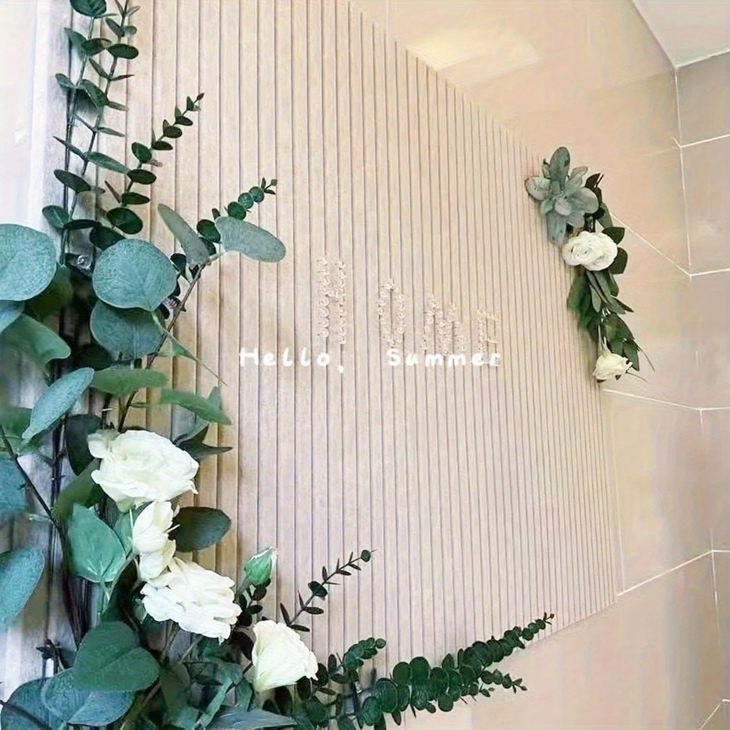 Large Bohemian Felt Wall Tiles | Home Decor decorative wall feature by HomeDecorDecals.