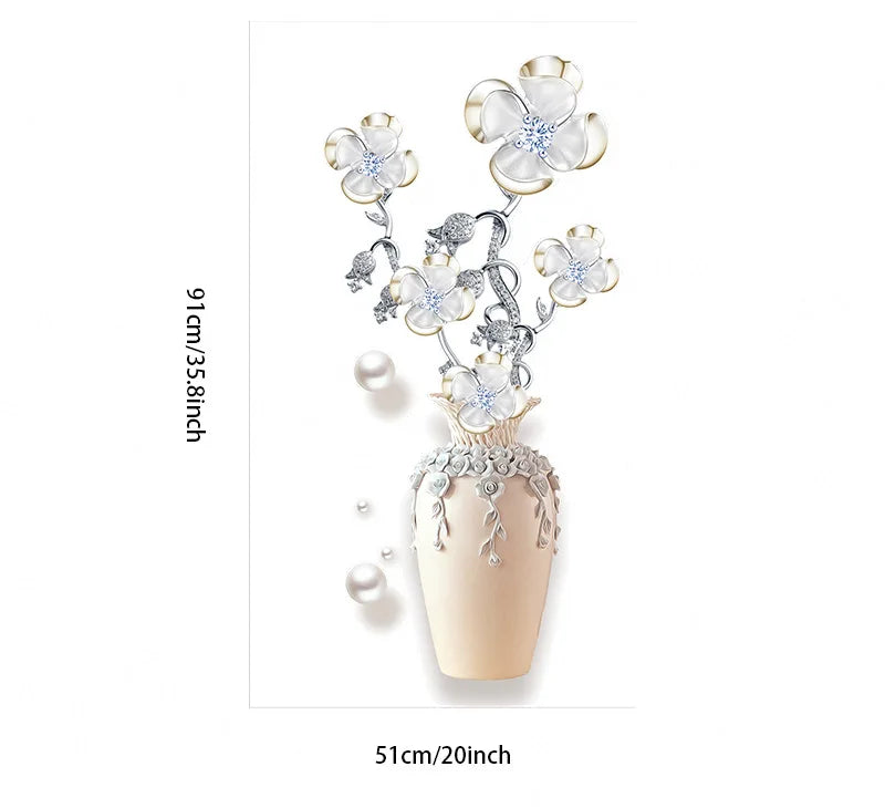 Additional view of Elegant Four-Leaf Clover Wall Decal | Home Decor by HomeDecorDecals.