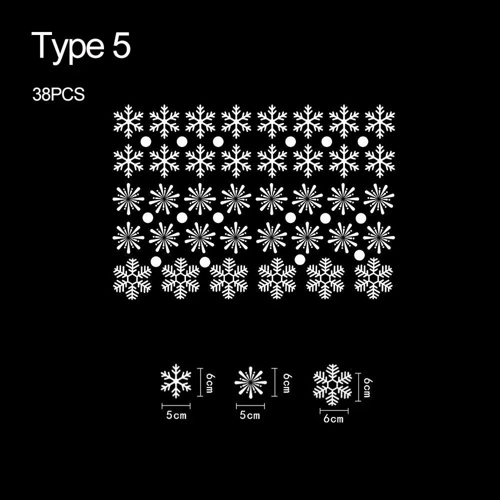 Christmas Snowflakes Wall Decal | Home Decor home decor design by HomeDecorDecals.
