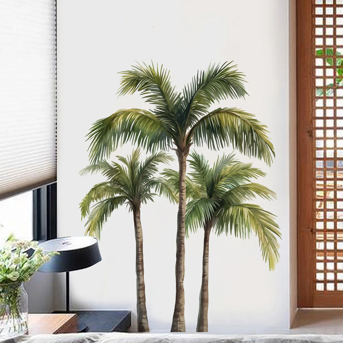 Coconut Tree Wall Sticker for Bedroom Decor-HomeDecorDecals_com