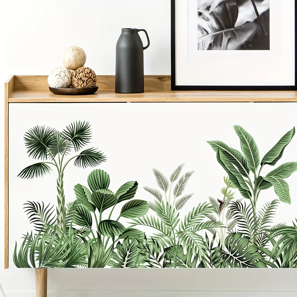Large Tropical Tree Wall Sticker PVC Wall Decal-HomeDecorDecals_com