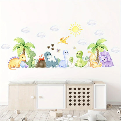 Cute Dinosaur Wall Sticker PVC Kids Room Decor-HomeDecorDecals_com