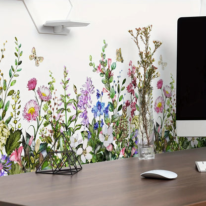 Close-up view of Floral and Botanical Wall Decal | Home Decor by HomeDecorDecals.