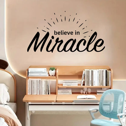 Inspirational Words English Text Wall Stickers for Kids Room Home Decor Accessories Living Room Background Decoration Wall Decal-HomeDecorDecals_com