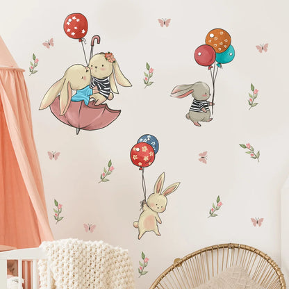 Creative cartoon Wall Stickers Home Wall Decor detachable Self-adhesive Kids Room Decoration Bedroom Background Wall Stickers-HomeDecorDecals_com