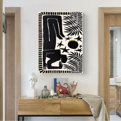 Ancient Egypt Abstract Anime Poster No Framed Kraft Club Bar Paper Vintage Poster Wall Art Painting Bedroom Study Stickers-HomeDecorDecals_com
