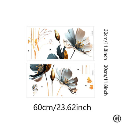 3D Relief Flower Wall Sticker Decor-HomeDecorDecals_com