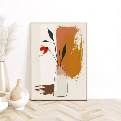 Canvas Painting Boho Abstract Poster HD sticky wall waterproof home living room bedroom Dorm bar aesthetic decoration-HomeDecorDecals_com