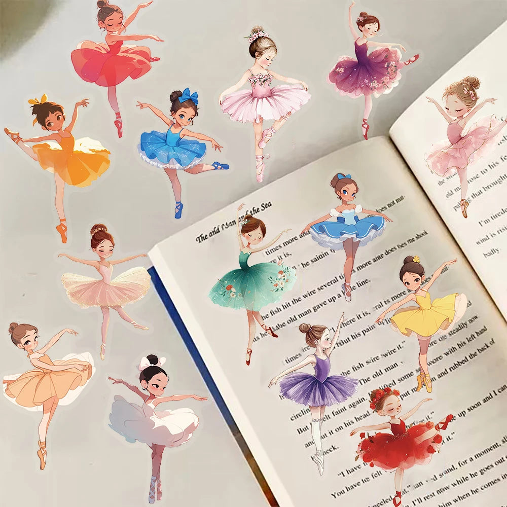 Ballet Harajuku Waterproof Aesthetic Decal | Home Decor by HomeDecorDecals.