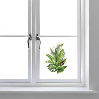 Additional view of Tropical Fern Leaves Wall Decal | Home Decor by HomeDecorDecals.