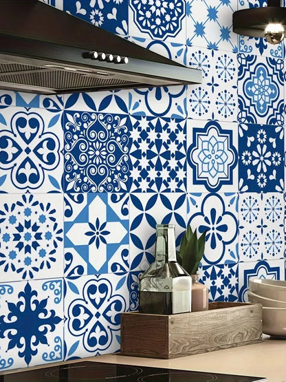 Bohemian Pattern Waterproof Thickened Wall Decal | Home Decor displayed in room decor by HomeDecorDecals.
