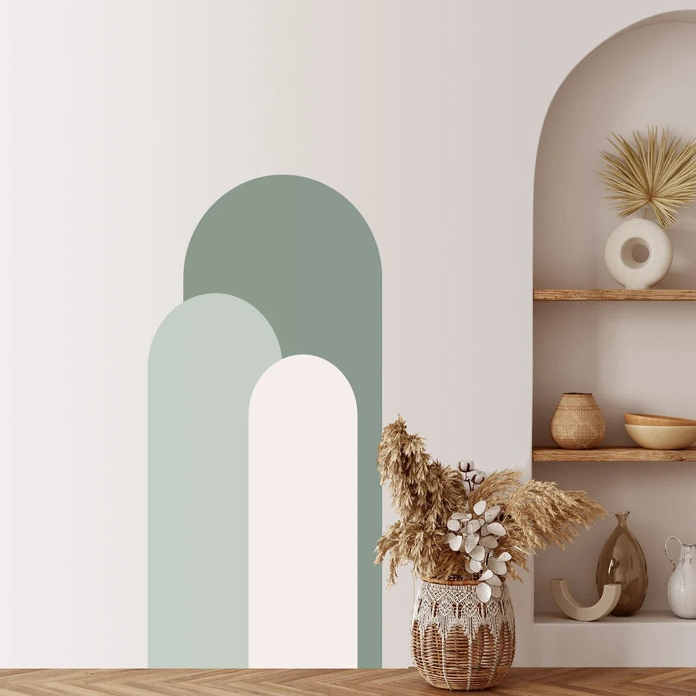 Geometric Arch Wall Decal | Home Decor by HomeDecorDecals.
