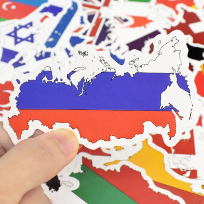 National Flags DIY Wall Sticker | Home Decor home decor design by HomeDecorDecals.
