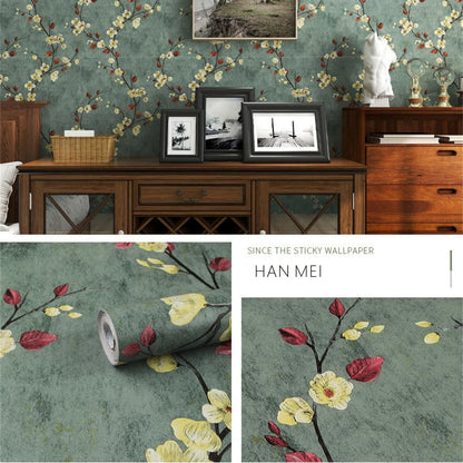 Green Leaf Peel and Stick Wall Decal | Home Decor design details by HomeDecorDecals.