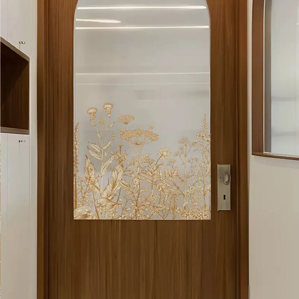 Close-up view of Wildflowers Wall Decal | Home Decor by HomeDecorDecals.