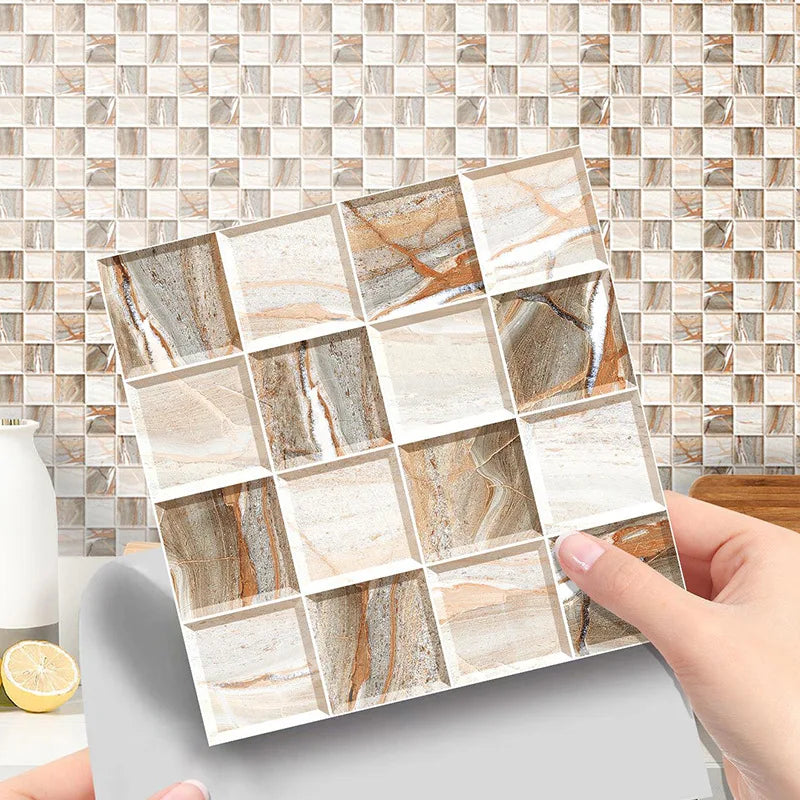 Elegant Plaid Tile Wall Decal | Home Decor by HomeDecorDecals.