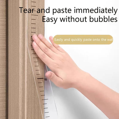 1PC Height Sticker 0-200cm Sticker, Living Room Bedroom, Middle School Student Dormitory Wall Waterproof Self-adhesive Height Pa-HomeDecorDecals_com
