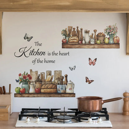 Self-adhesive Wall Stickers for Kitchenware, Bedroom, Living Room, Entrance Hall, Wardrobe, Dormitory and Home Decoration-HomeDecorDecals_com