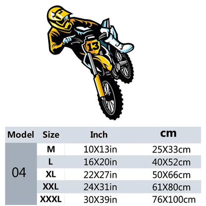 Motocross Dirt Bike Wall Decal Boys Bedroom Playroom Home Decoration Motorbike Extreme Sport Art Window Sticker Mural-HomeDecorDecals_com