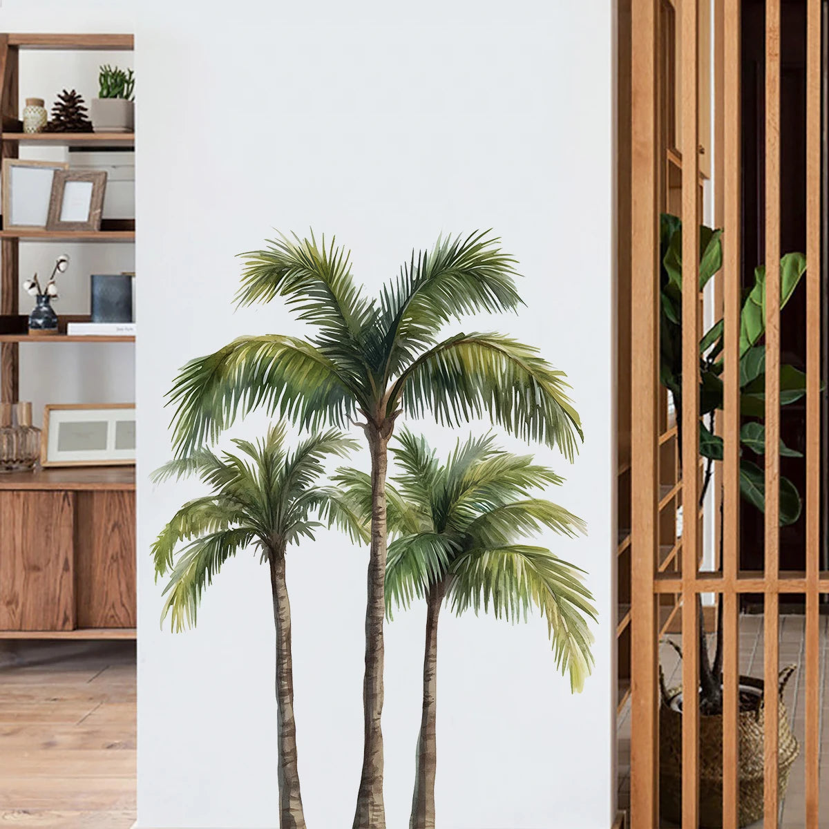 Coconut Tree Wall Sticker for Bedroom Decor-HomeDecorDecals_com