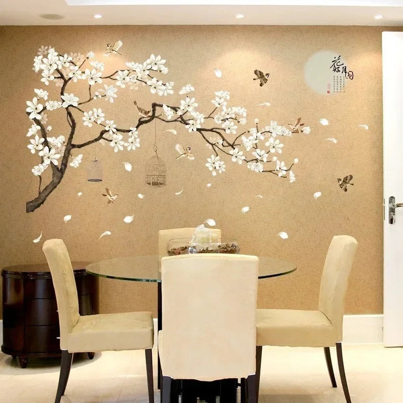 Big Size Tree and Birds Wall Decal | Home Decor by HomeDecorDecals.